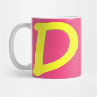 Letter D Mug